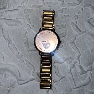 Rose gold watch mk